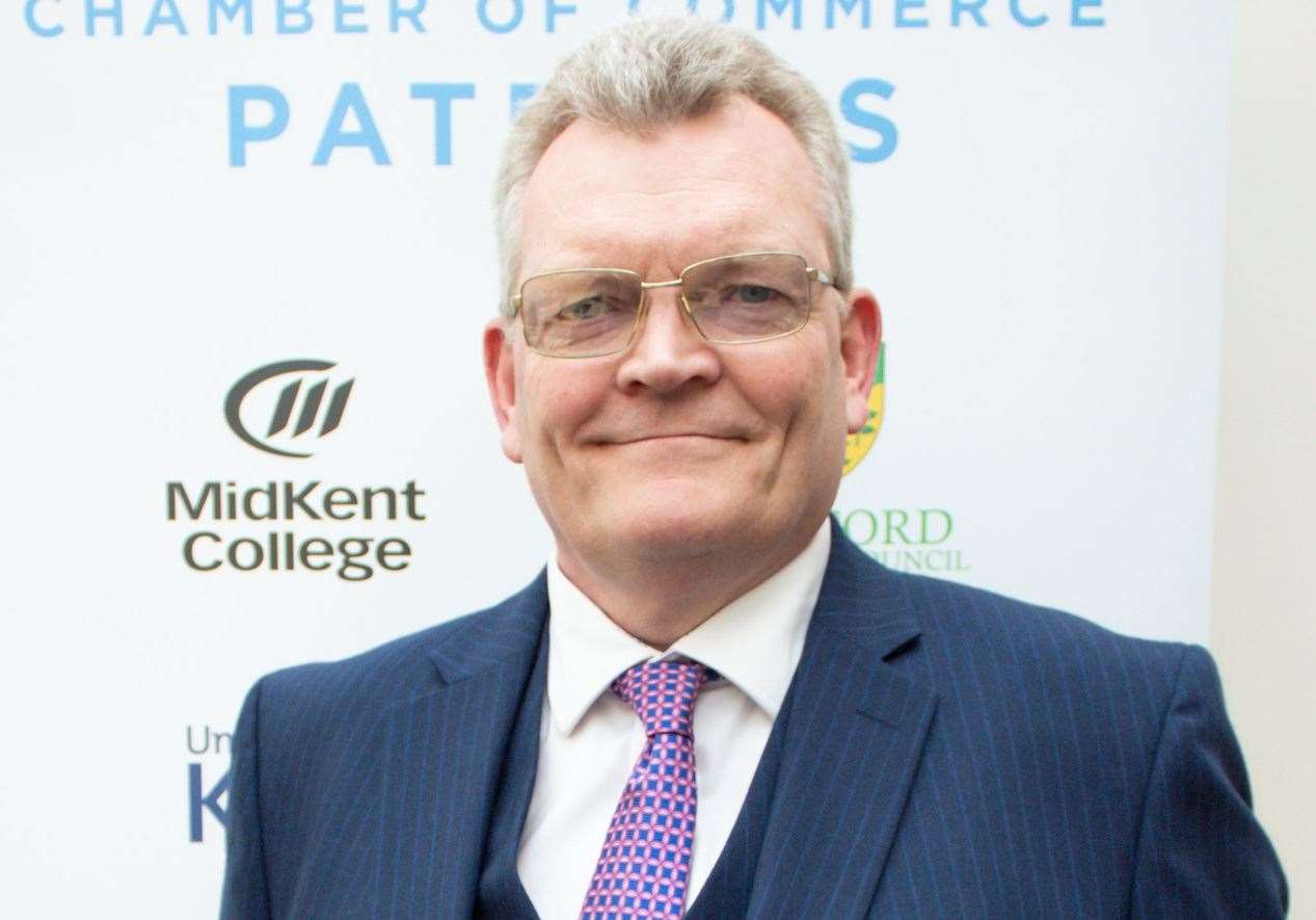 Tudor Price, chief executive of the Kent Invicta Chamber of Commerce
