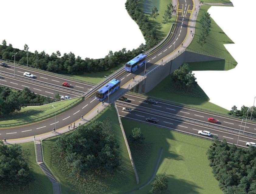 How the Dover Fastrack scheme is set to look. Picture: Dover District Council