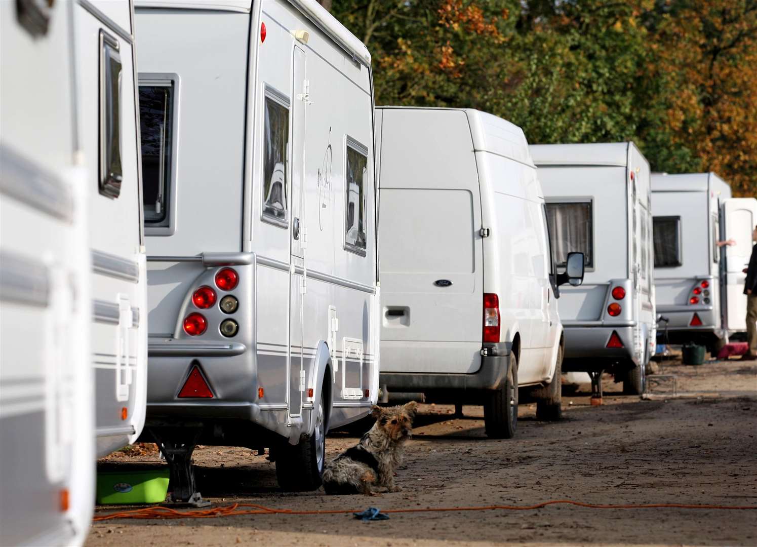 There is a chronic shortage of Gypsy and Traveller pitches across Kent. Photo: Stock